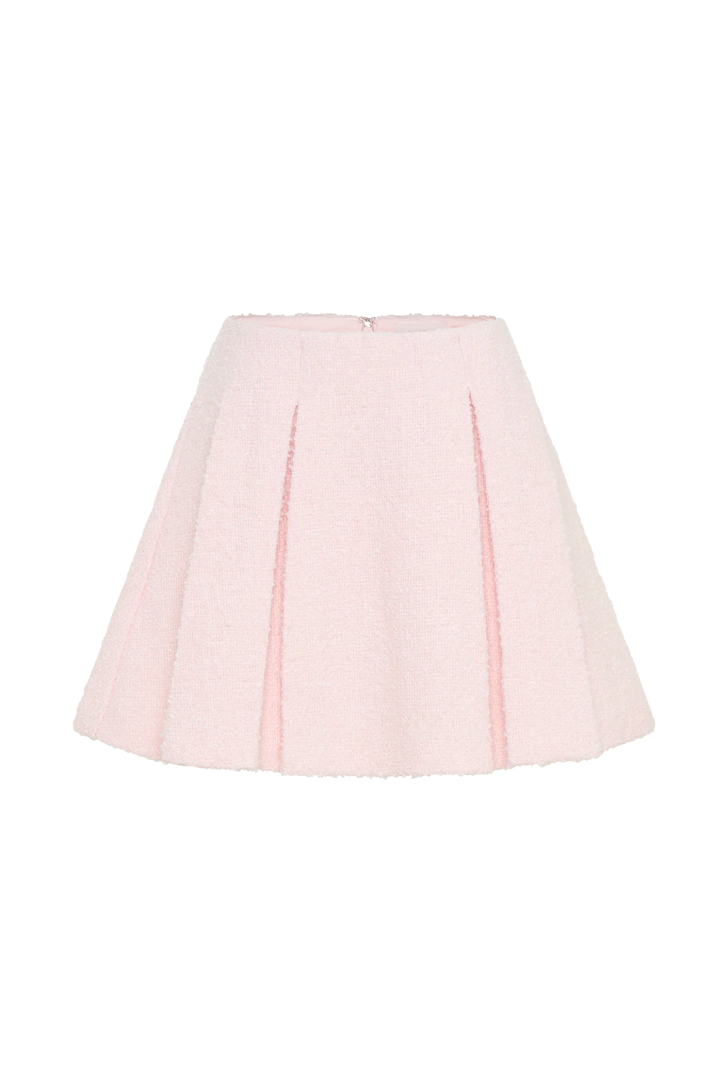 Cleo Boucle Mini Skirt - Powder Pink