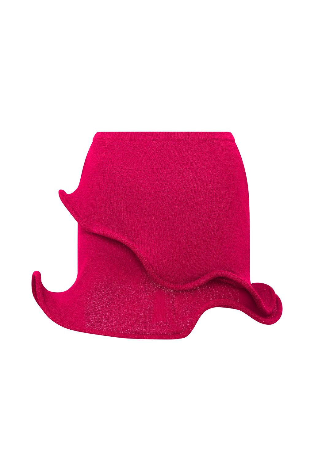 Haisley Knit Mini Skirt - Raspberry
