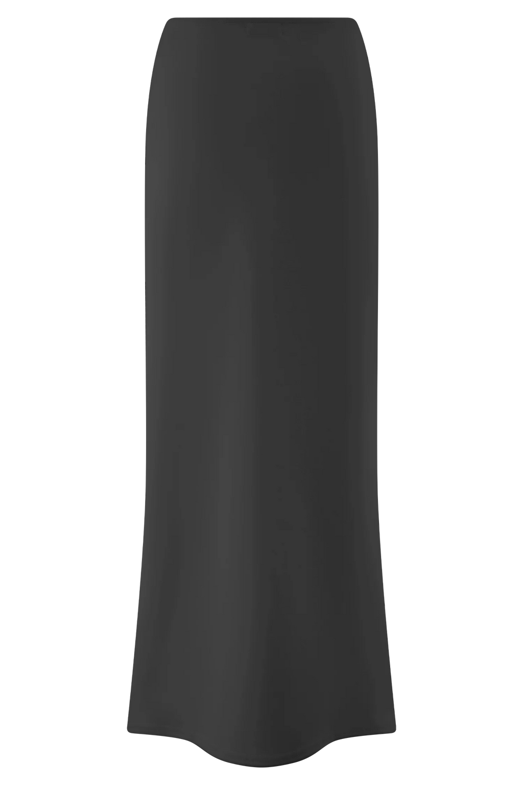Eris Scuba Jersey Maxi Skirt - Black