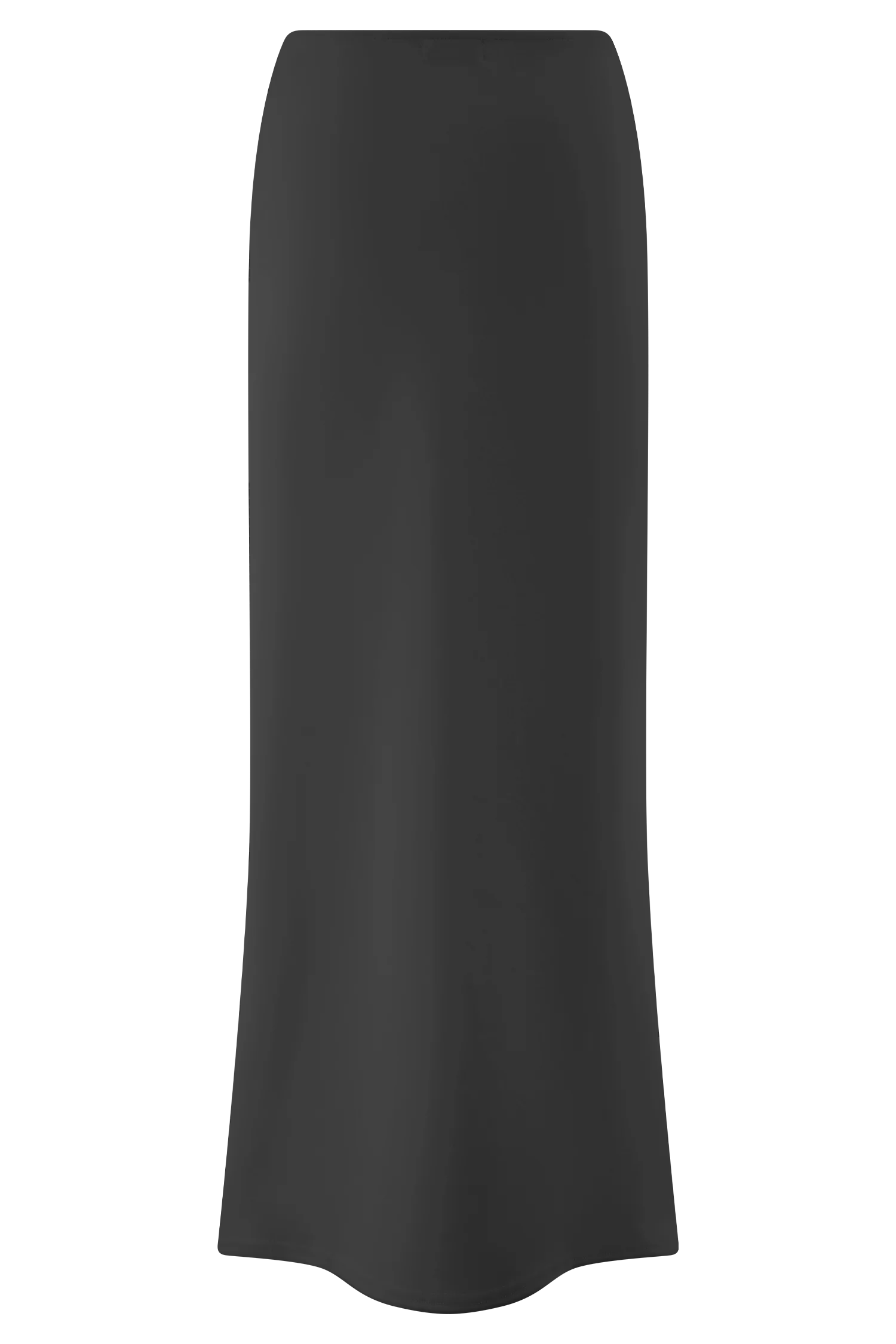 Eris Scuba Jersey Maxi Skirt - Black